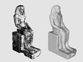 [Post-processing of Scanned 3D Surface Data]