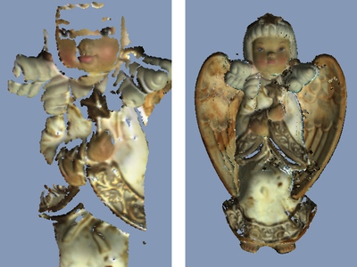 [A Practical Structured Light Acquisition System for Point-Based Geometry and Texture]